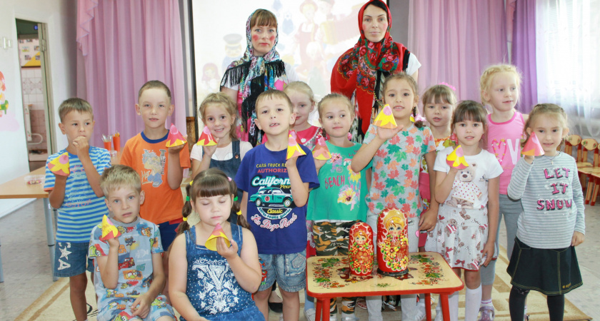В детском саду №6 прошло занятие на тему Ирбитской ярмарки