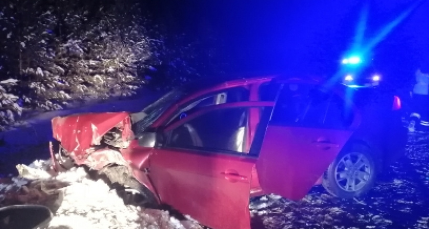 ДТП на 46 км автодороги Артемовский-Зайково
