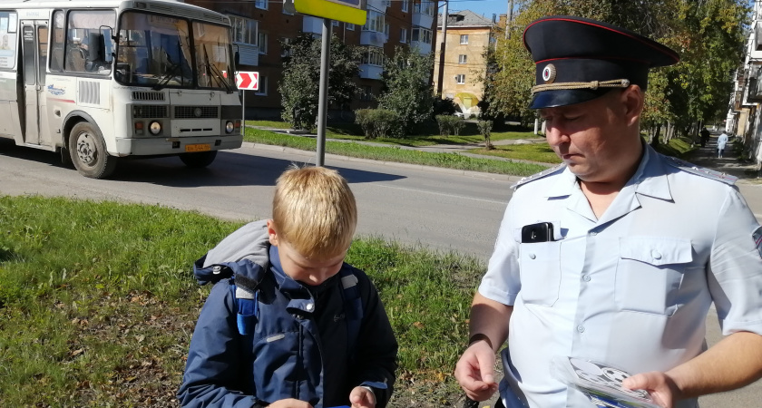 Госавтоинспекция Ирбита напоминает школьникам о правилах дорожной безопасности