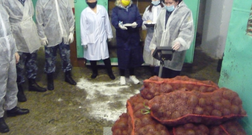 В СИЗО-2 началась приемка овощей для питания подозреваемых, обвиняемых и осужденных