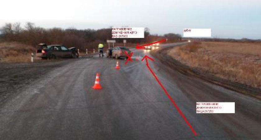 Водитель при повороте налево не пропустил встречный автомобиль