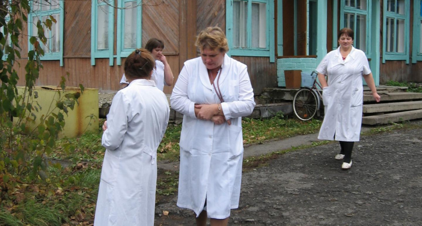 Учебная тренировка по эвакуации пациентов и персонала больницы