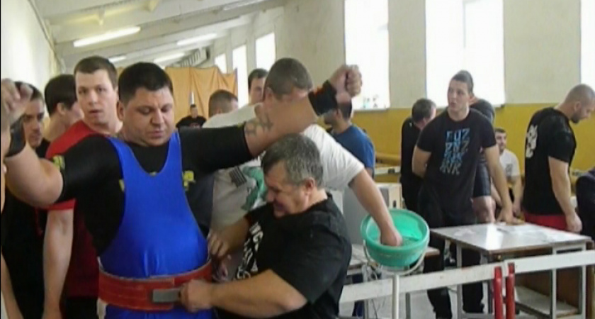 Наши силачи