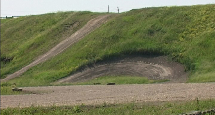 Трасса готова к автокроссу