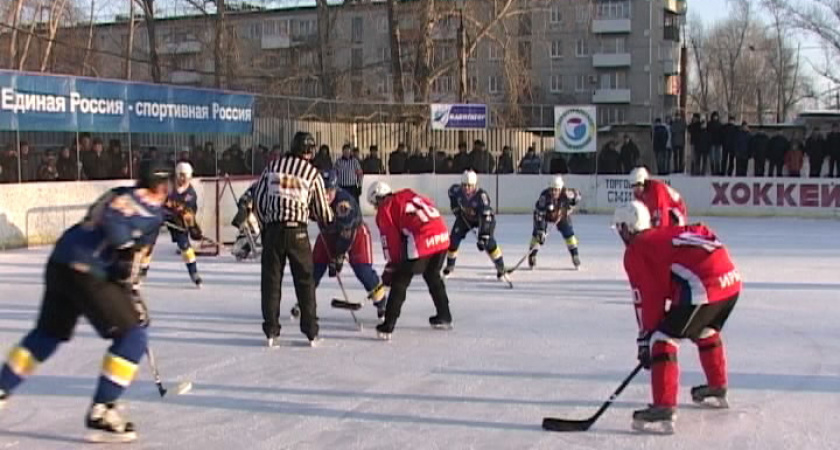 Хоккей. 5:1 в пользу наших!