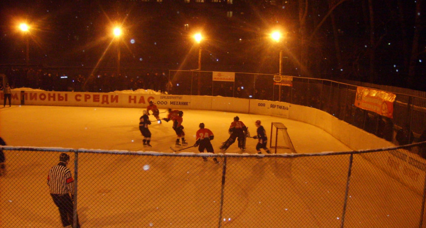 Хоккей. 5:1 в пользу наших!