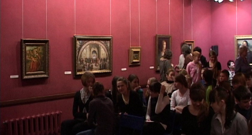 Выставка в музее изобразительных искусств