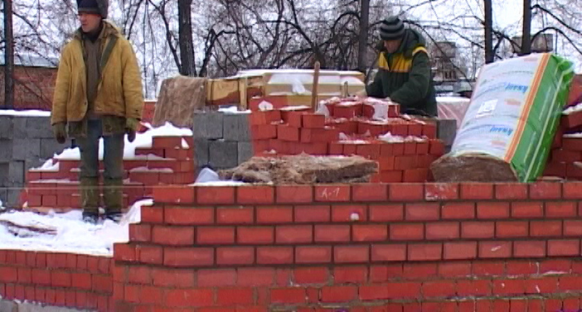 Дом строится