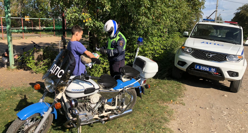 Сотрудники Госавтоинспекции Ирбита провели профилактический рейд «Внимание, дети!»