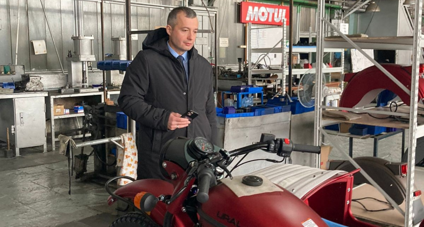 В рамках программы "Года Героев" Ирбит посетил долгожданный гость - Дамир Юсупов