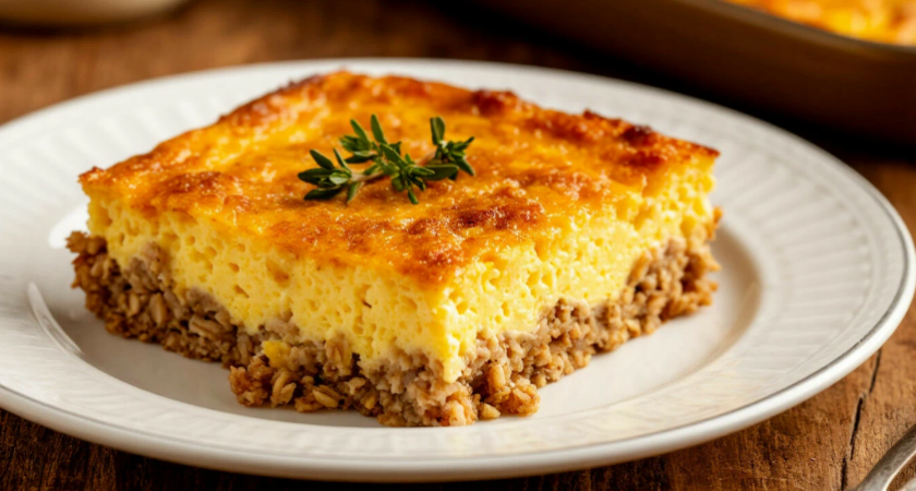 Всего 1 стакан овсянки и 2 яйца — вкуснейший завтрак готов: дома слопали за секунду