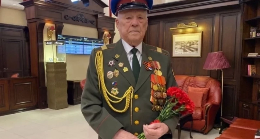 Ветеран с Урала отправился на парад Победы в Москву