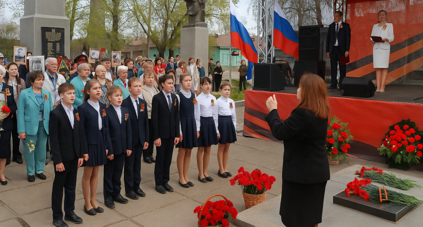 В Ирбите стартовала Декада Славы «Гремит салют в России»: школьники, ветераны и песни Победы