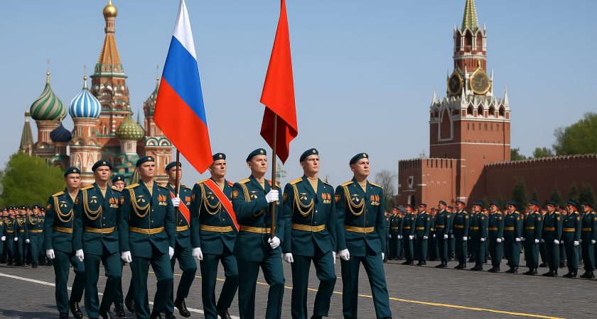 Ирбитчане приняли участие в параде Победы в Москве: уральцы прошли по Красной площади