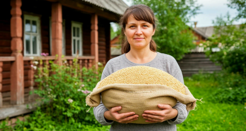 Копеечная крупа, а пользы — как с целого фургона удобрений: раскидываю по грядкам и земля как чернозём — дорогой навоз не нужен