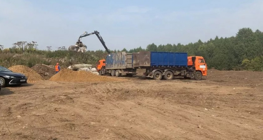 В Свердловской области успешно ликвидировали пожар на полигоне ТКО после недельной борьбы