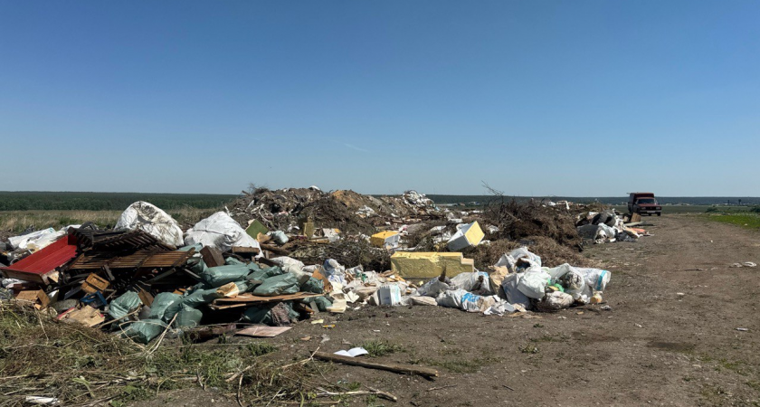 В Свердловской области нашли незаконные мусорные полигоны на плодородных землях