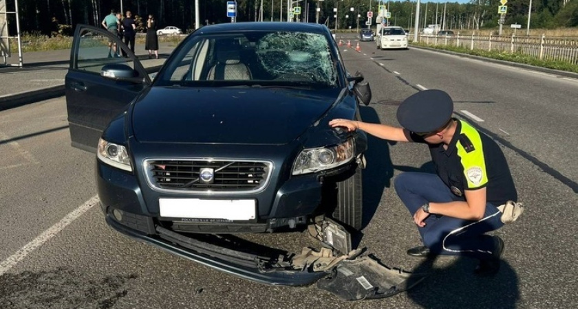 В Свердловской области иномарка насмерть сбила велосипедиста-подростка