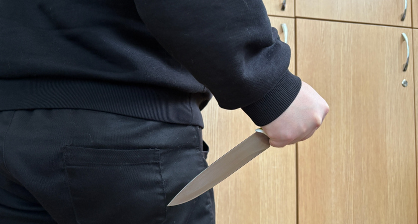 В Свердловской области мужчина набросился с ножом на женщину и ее супруга
