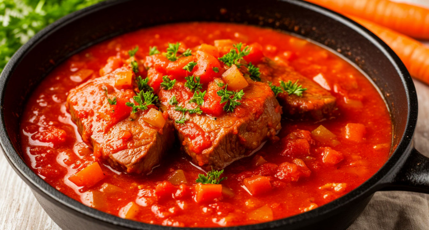Мясо, рыба с овощами для самых ленивых – быстро измельчили, залили и готово