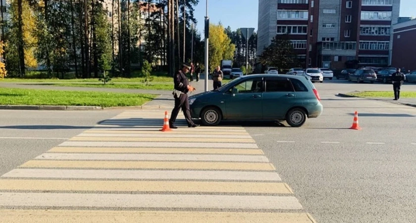 В Свердловской области водитель Suzuki сбил пенсионерку на пешеходном переходе