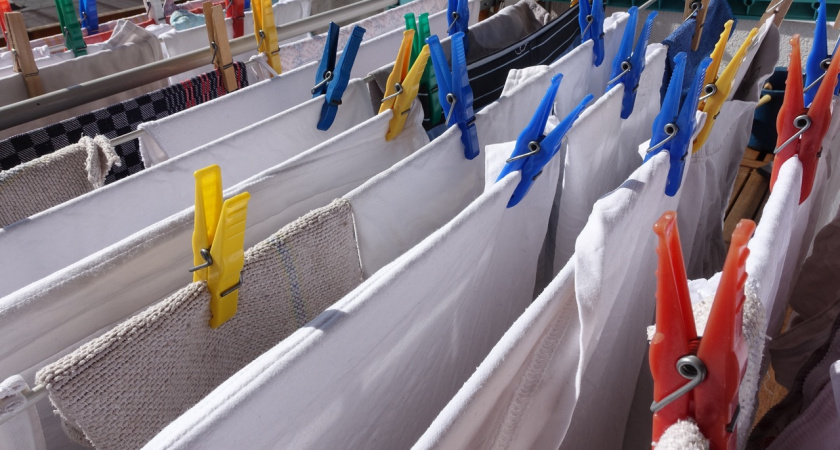 Добавляю 3 ложки к гелю для стирки - и замызганные полотенца как после кипячения: ни одного пятнышка