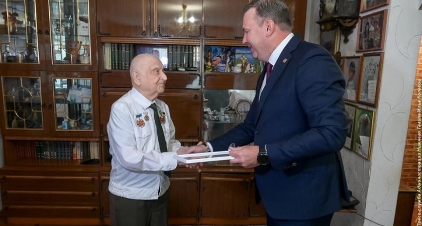 В Свердловской области ветеран Великой Отечественной войны отметил 99-летие