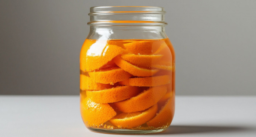 Мандариновую кожуру заливаю уксусом - и всю зиму не нарадуюсь своей хитрости: рабочий совет для хозяек