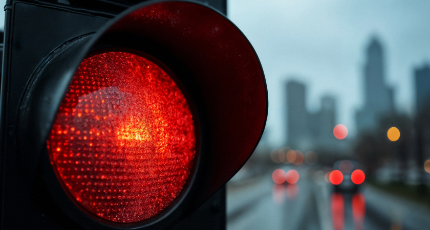 Почему категорически нельзя ожидать основного зеленого сигнала светофора в полосе под стрелку