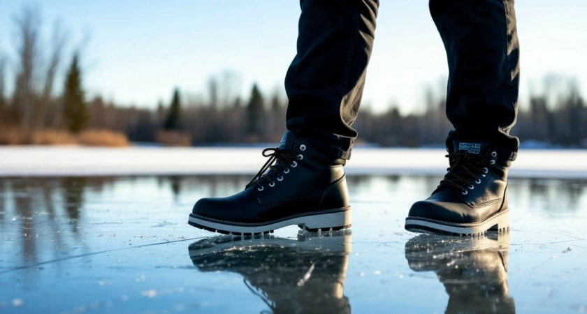 Зима больше не ломает ноги: три обычных мазка делают обувь устойчивой даже на зеркальном льду