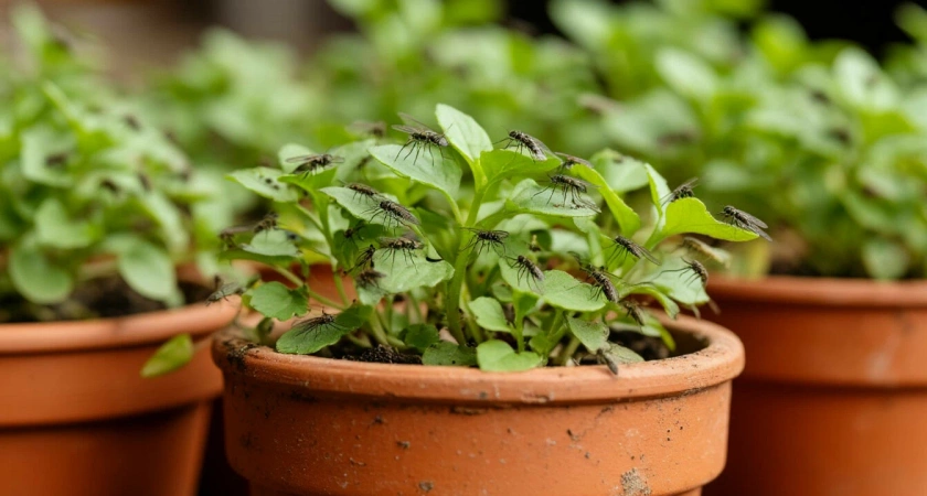 Сначала не обратила внимания на мошек — через месяц растения начали умирать: в чём была ошибка