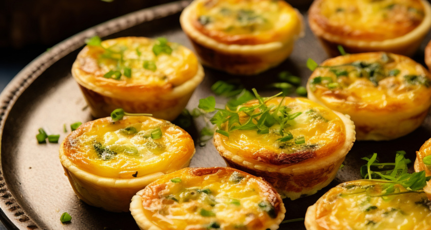 Они пошли и к вину, и к пиву: корзиночки-пиццы за 10 минут — просто вминаем тостовый хлеб в форму для кексов