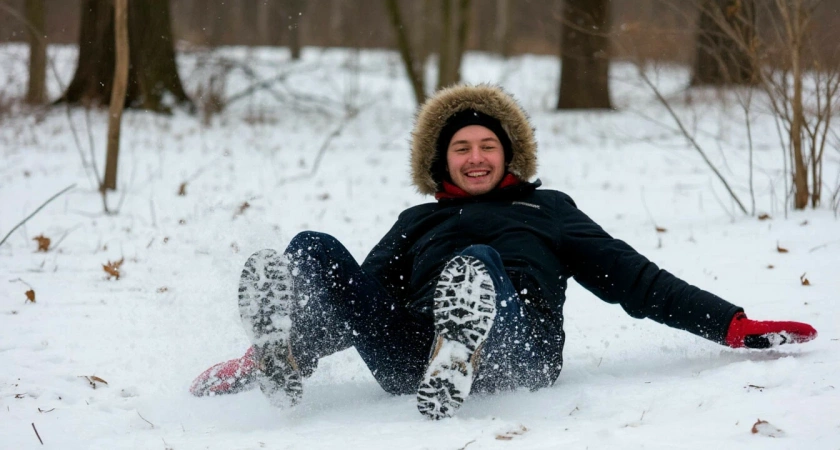 «Поскользнуться» или «подскользнуться»: как говорить и писать правильно