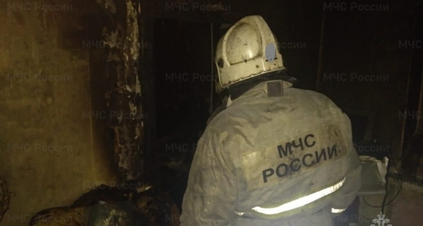 В Свердловской области пожар в жилом доме унес жизнь человека