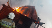 В Свердловской области сгорел жилой дом