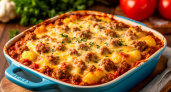 Изумительная запеканка «три в одном» - готовим вкусный ужин всего за полчаса