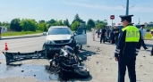 Роковой манёвр на трассе: в Свердловской области внедорожник насмерть сбил байкера