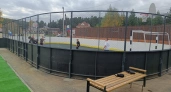 В Свердловской области открыли многофункциональный корт за 2,5 миллиона рублей