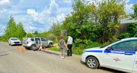 В Свердловской области 14-летний мотоциклист спровоцировал аварию с пострадавшими